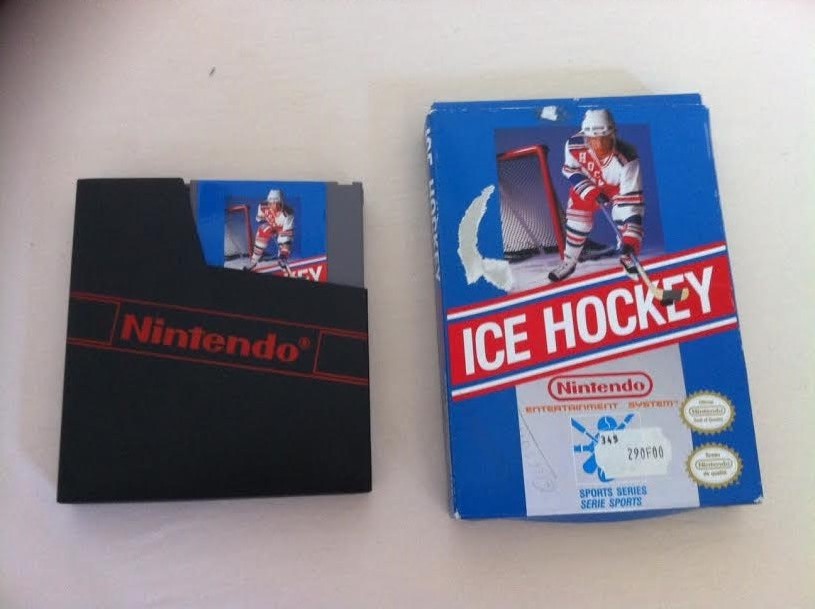 JEU Nintendo NES ICE HOCKEY Boutique Univers Vintage