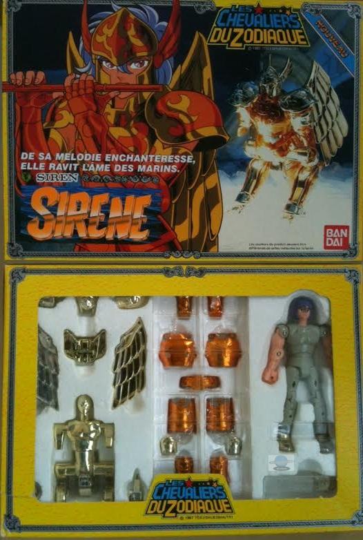 Figurine Saint Seiya – Général Sirène – Bandai 1987 – Vintage