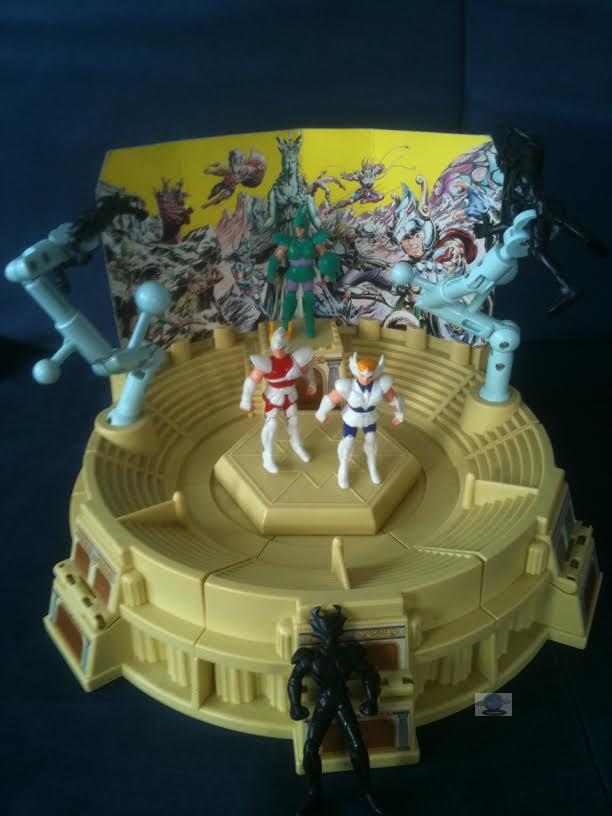 LE STADE COLISÉE en boîte - Les Chevaliers du Zodiaque Saint Seiya Vintage EUR 350,00 - FR