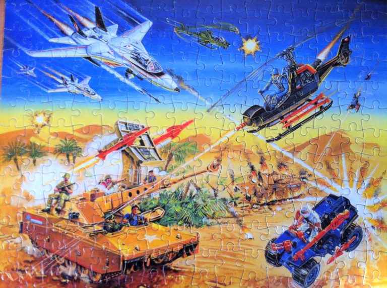 GI JOE PUZZLE RETRO Boutique Univers Vintage