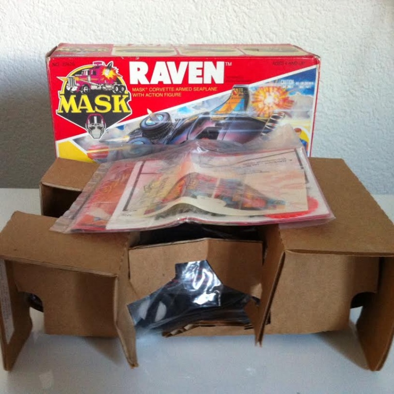 Mask kenner Goliath - jouet rétro en boîte complet - pas cher - kenner