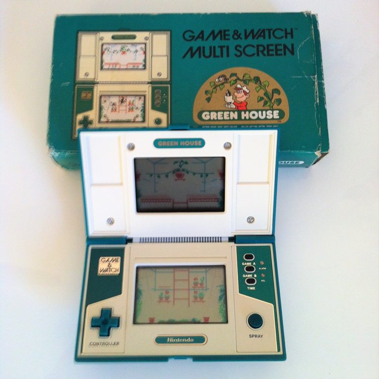 GAME AND WATCH GREEN HOUSE Boutique Univers Vintage