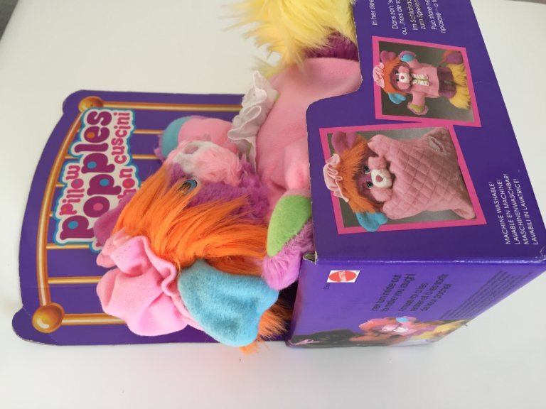 Lot de 2 figurines pince POPPLES T.C.F.C. MATTEL vintage 80's
