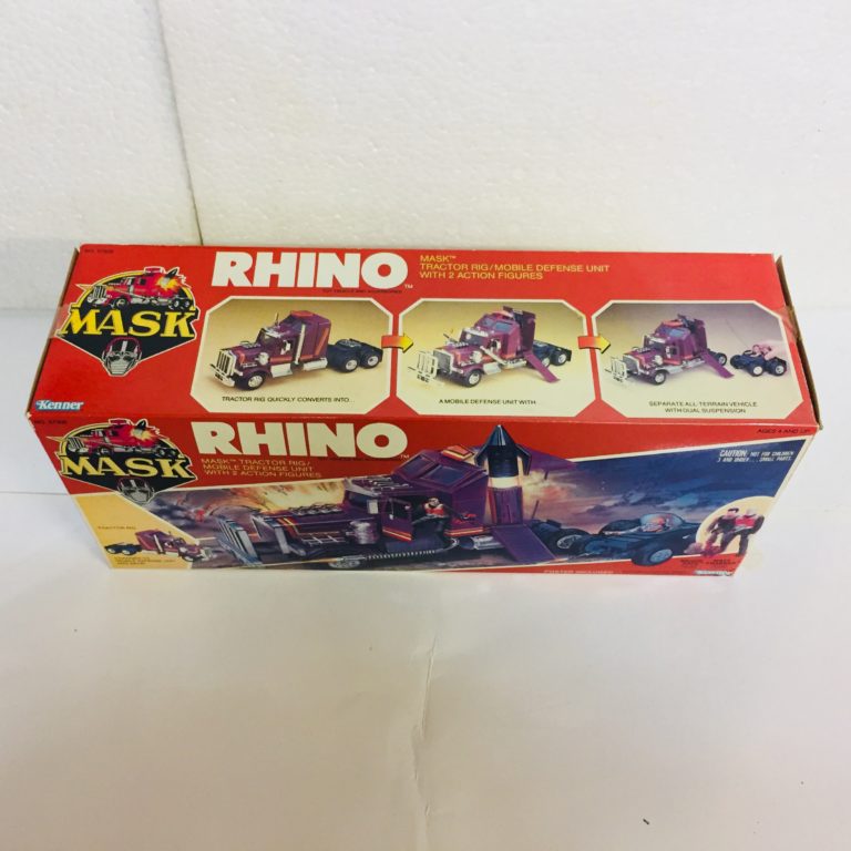Mask Kenner Rhino mit OVP und Inlay M.A.S.K. 80er Vintage toys in Mask Kenner Rhino mit OVP und Inlay M.A.S.K. 80er Vintage toys in