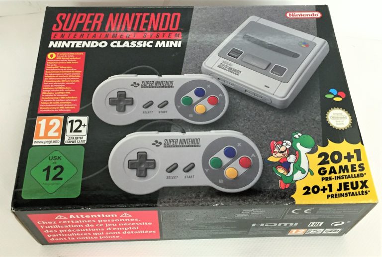 CONSOLE MINI SUPER NES Boutique Univers Vintage