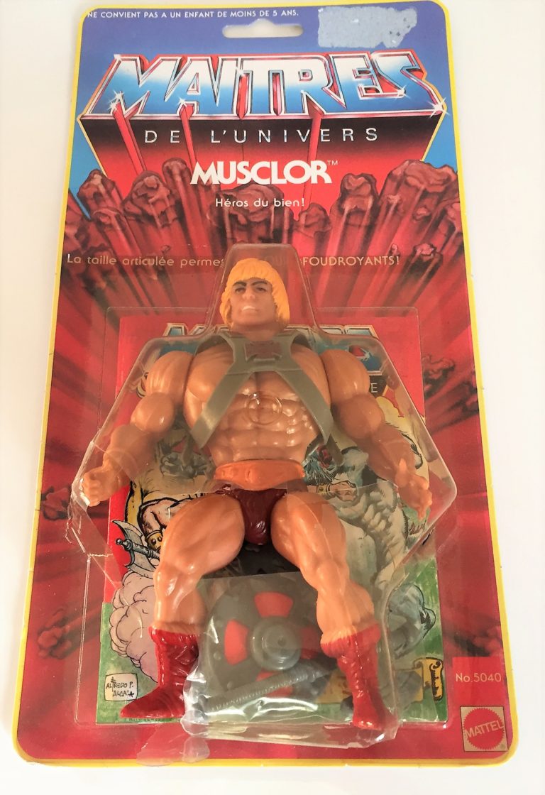 Motu, Musclor, vintage figure: He-man, Made In France