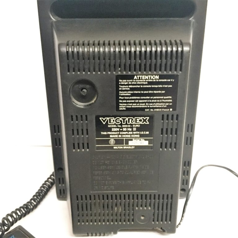 CONSOLE VECTREX VINTAGE - Boutique Univers Vintage