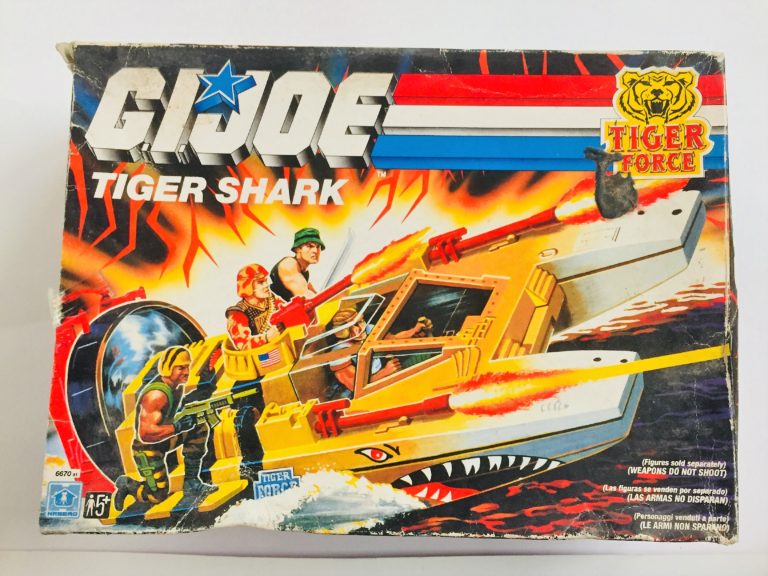 Bateau vintage 1988 Hasbro GI Joe tiger force shark - Jeux & Jouets