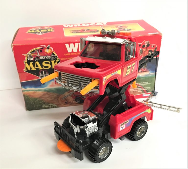 Jouet MASK Kenner - Wildcat/Ditcher (Clutch Hawks) - Vintage Années 80 - Occasion