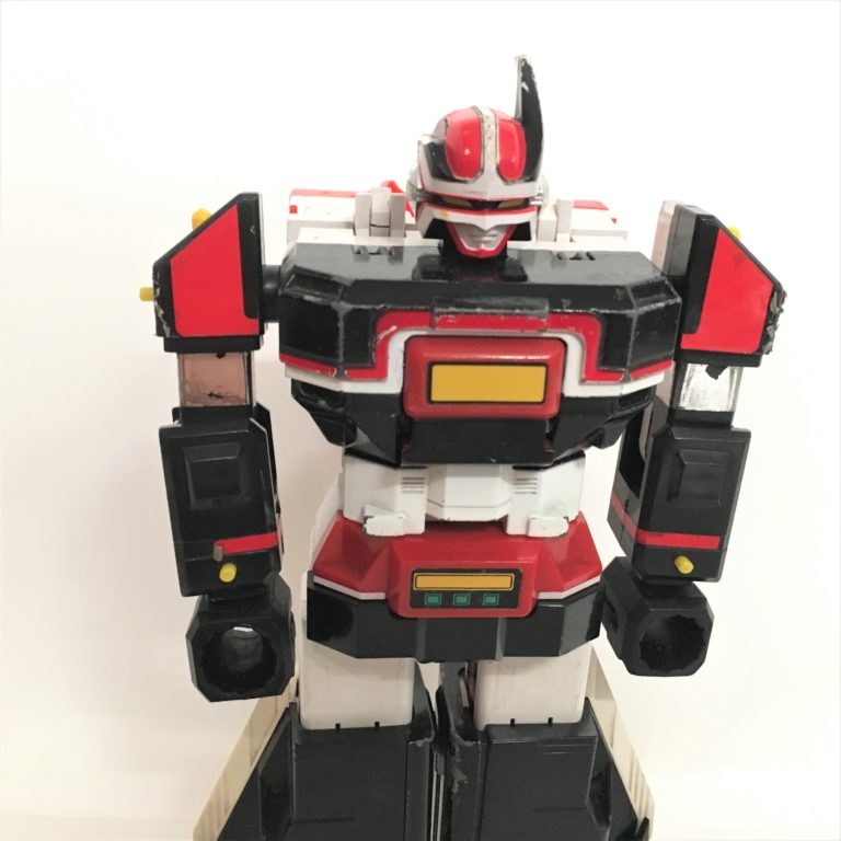 Figurine Bioman Robot Chouchenshi – PVC Acrylique, 1984, Style Power Rangers, Club Dorothée