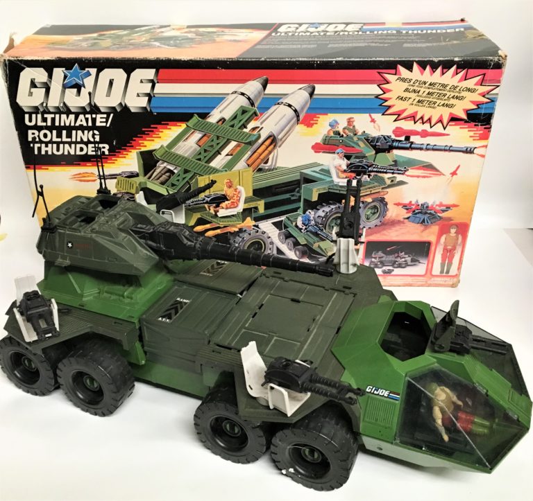 GI JOE ULTIMATE ROLLING THUNDER Boutique Univers Vintage