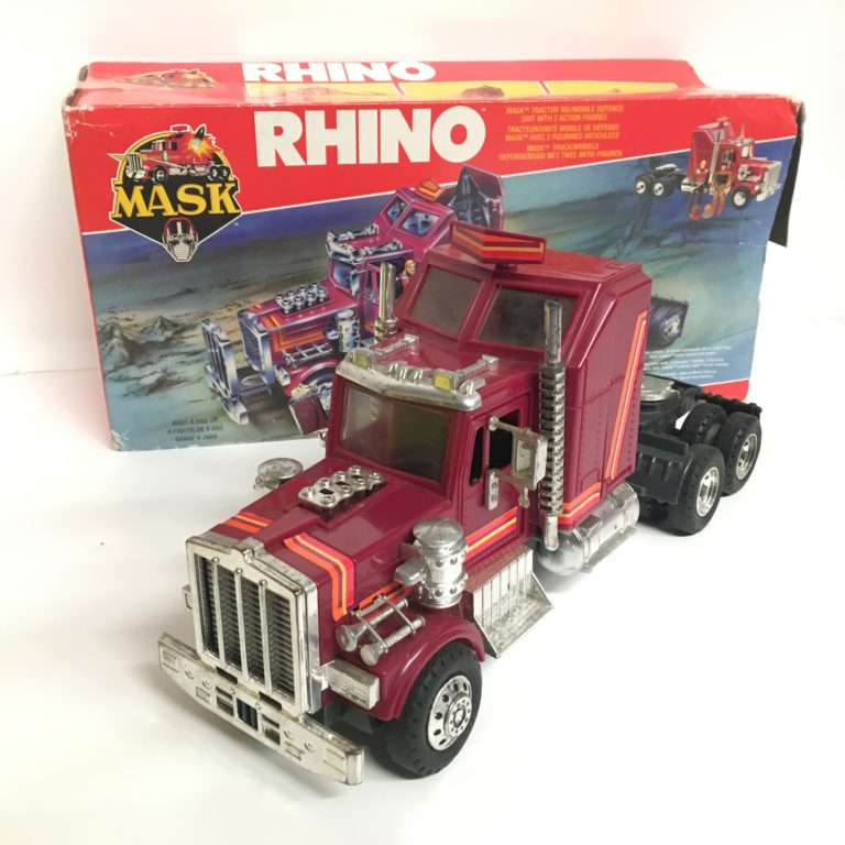 Mask Kenner Rhino Figurines Pour Le Véhicule Rhino - Époq Boulder Hill