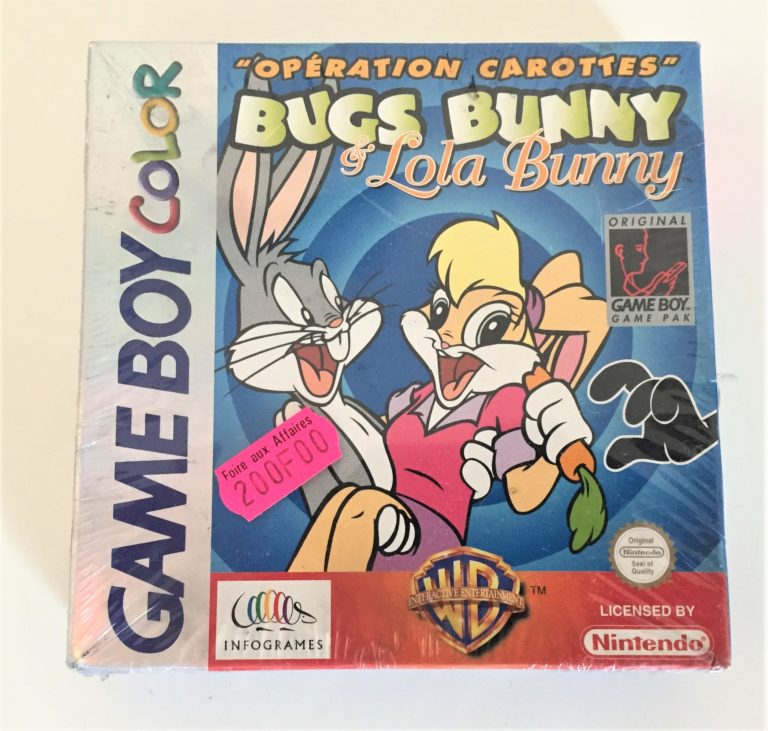 JEU GAMEBOY COLOR BUGS BUNNY - Boutique Univers Vintage