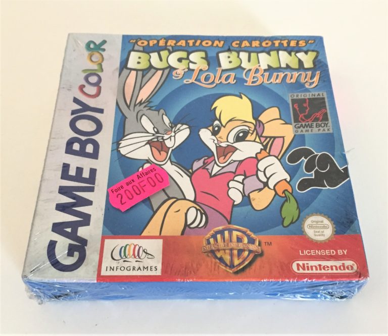 JEU GAMEBOY COLOR BUGS BUNNY - Boutique Univers Vintage