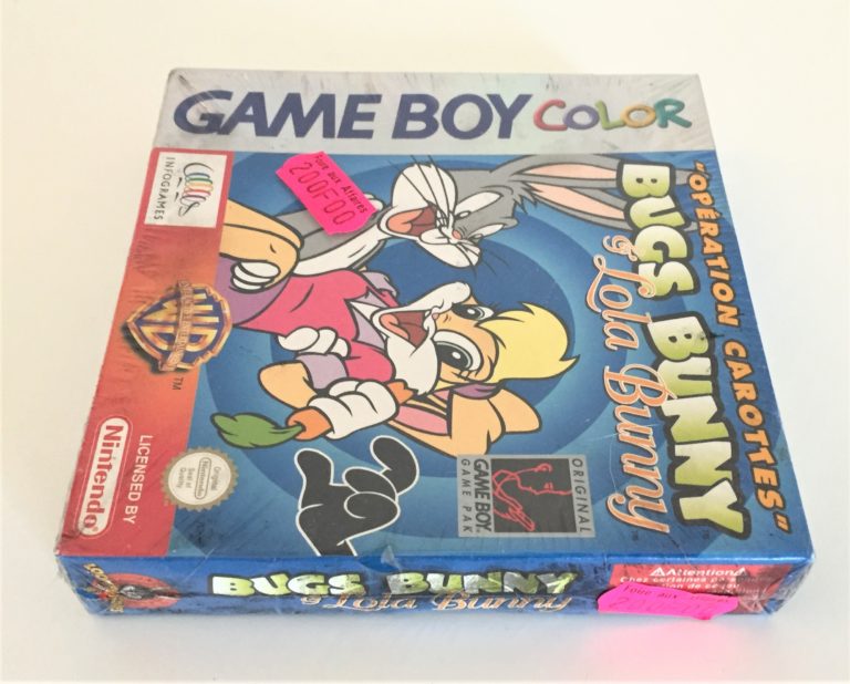 JEU GAMEBOY COLOR BUGS BUNNY - Boutique Univers Vintage