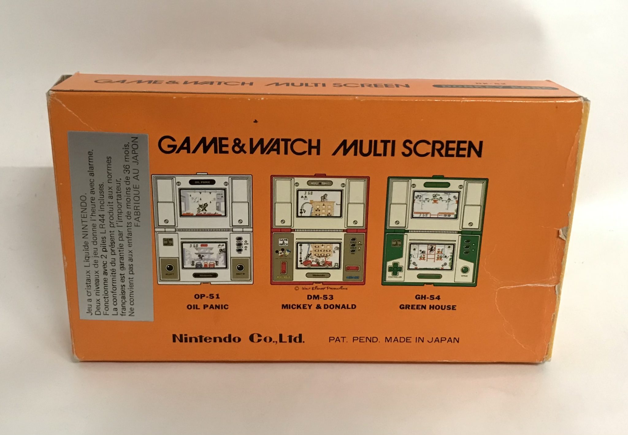 GAME AND WATCH DONKEY KONG Boutique Univers Vintage