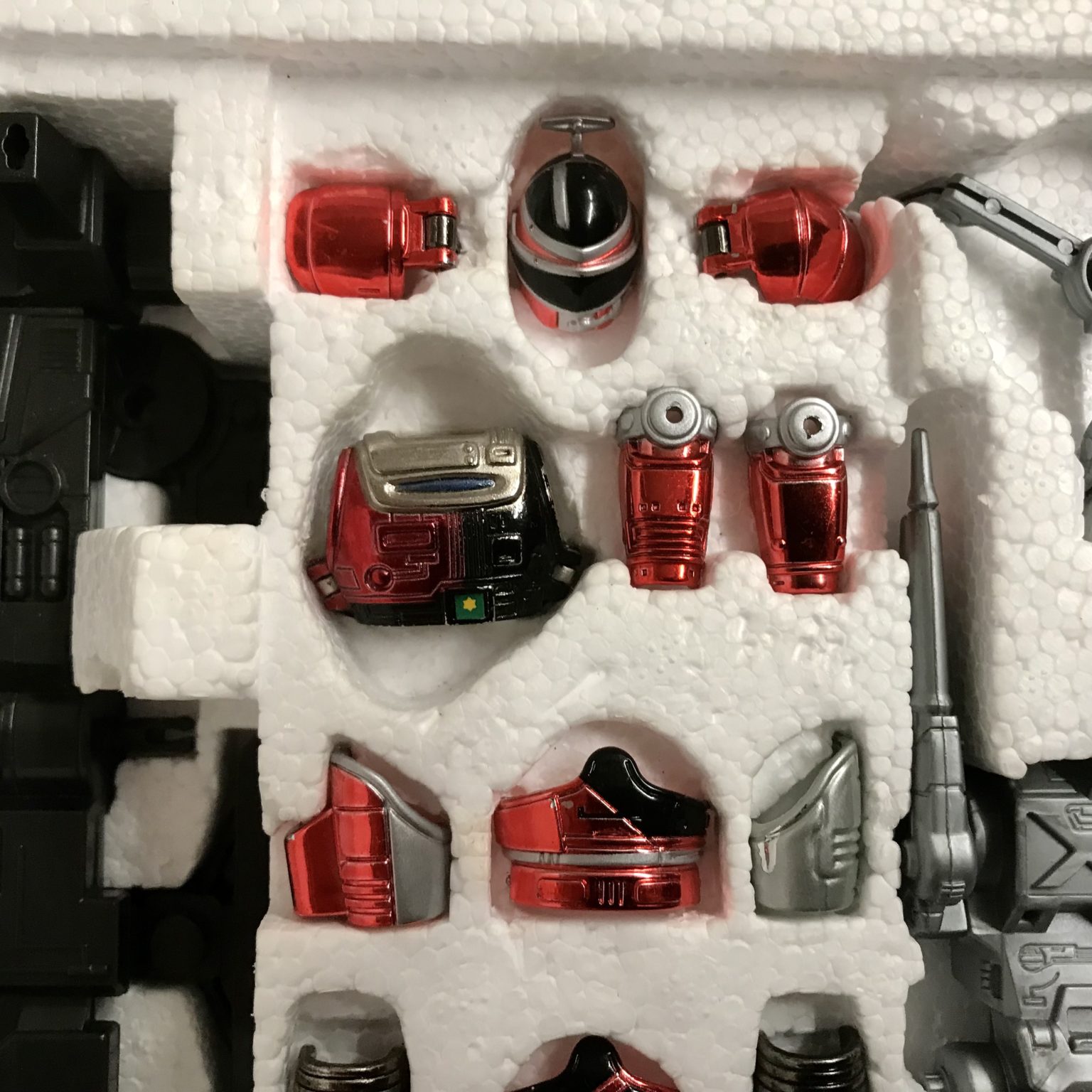 WINSPECTOR FIRE TECTOR Dans Son Polystyrene Bandai 1990 Bon État ! EUR