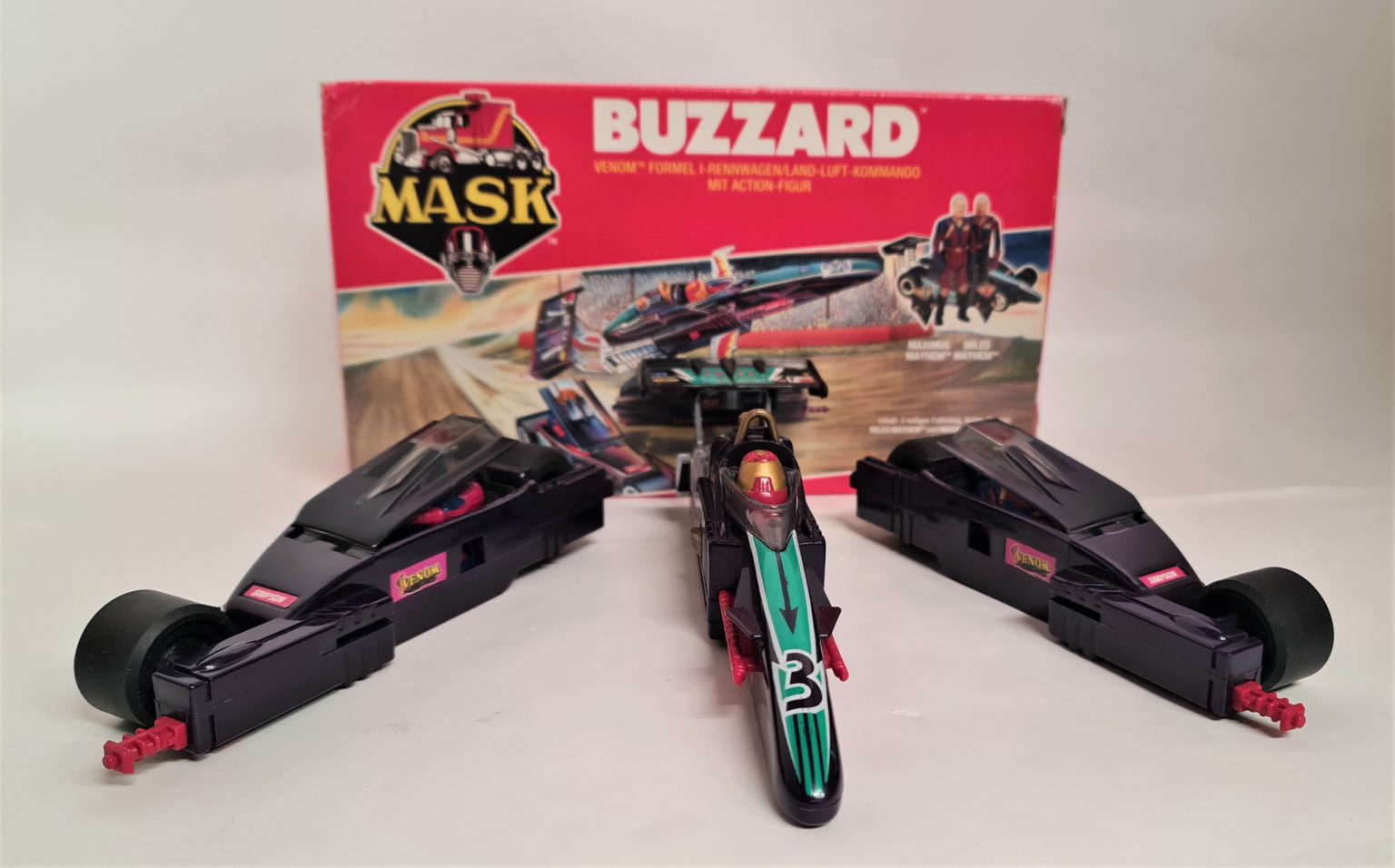 Figurine Buzzard Kenner Mask Époq Boulder Hill - Vintage 1987 - État D'occasion
