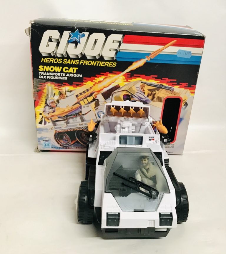 GI JOE SNOW CAT VINTAGE Boutique Univers Vintage