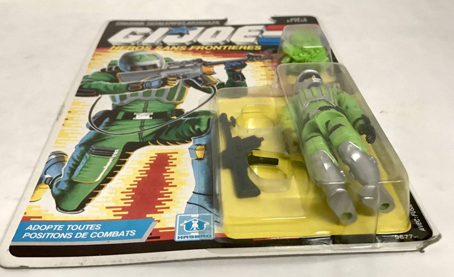 Le funambuliste motorisé de Gi Joe par Hasbro neuf sous blister