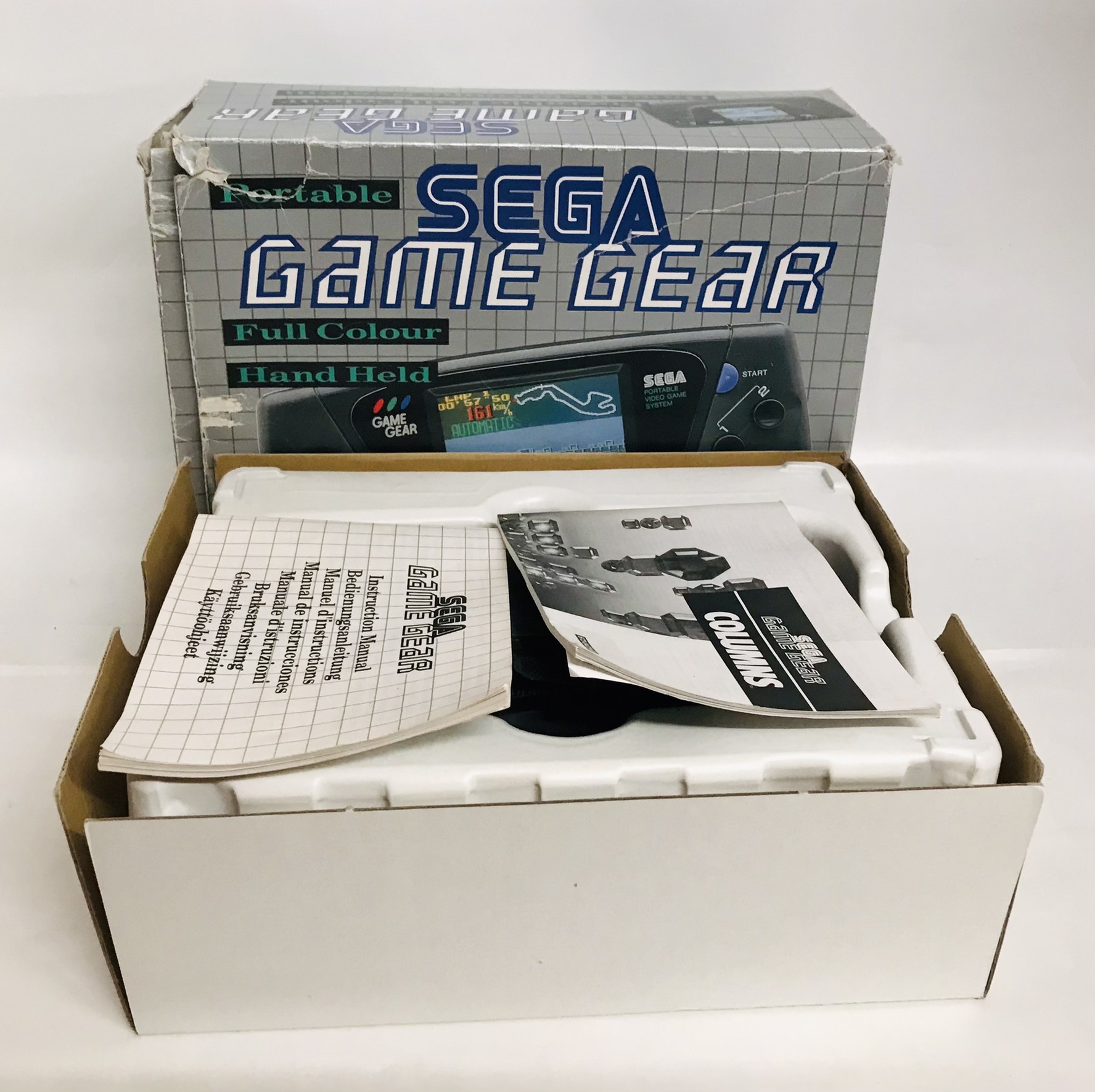 Boîte console Sega Game Gear reproduction fidèle