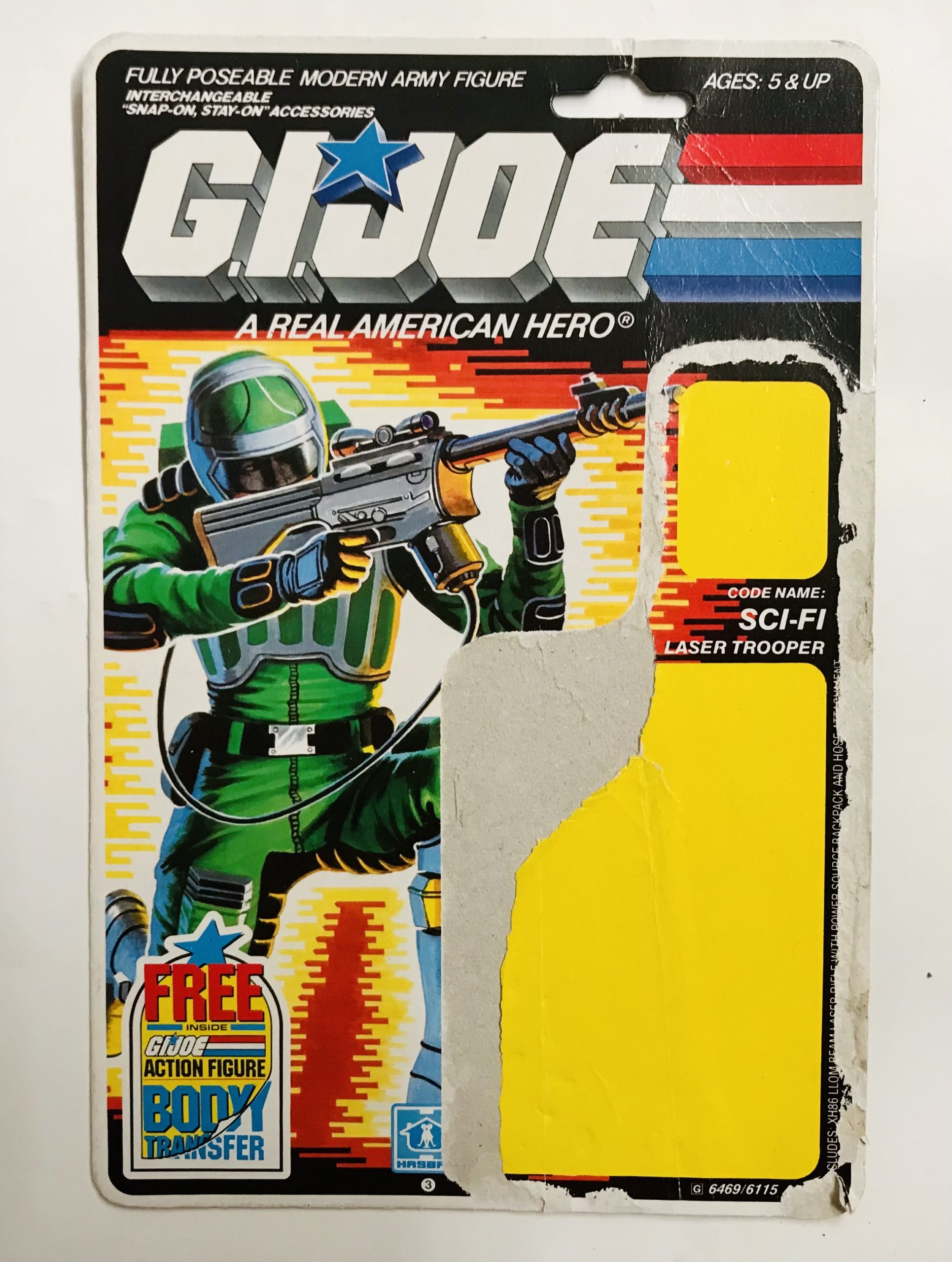 GI JOE SCI-FI AVEC CARD - Boutique Univers Vintage