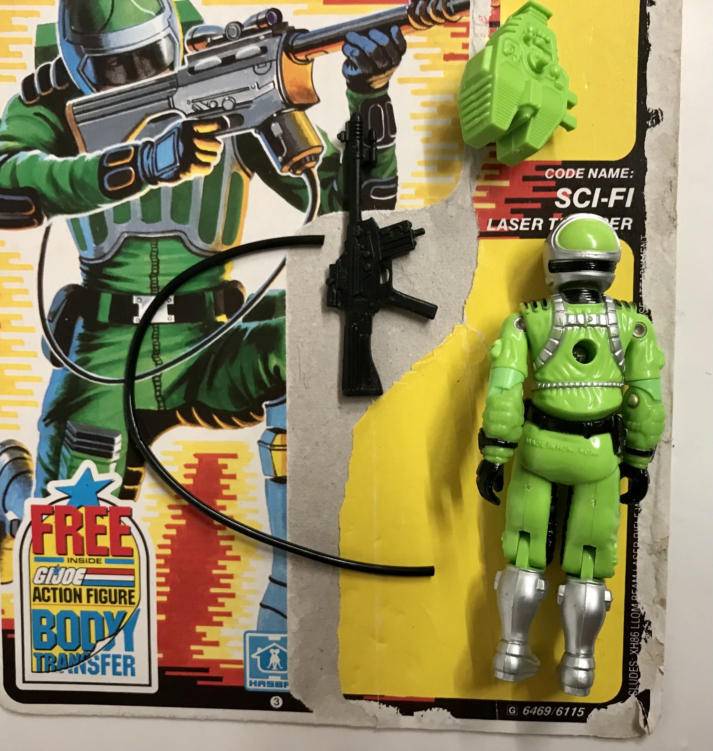 GI JOE SCI-FI AVEC CARD - Boutique Univers Vintage